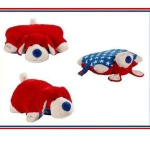 My Pillow Pets Dog 18" Patriotic Pup Brand NWT